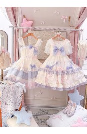 Mademoiselle Pearl The Moon And Stars Dream Blouse JSK and OP(Reservation/Full Payment Without Shipping)